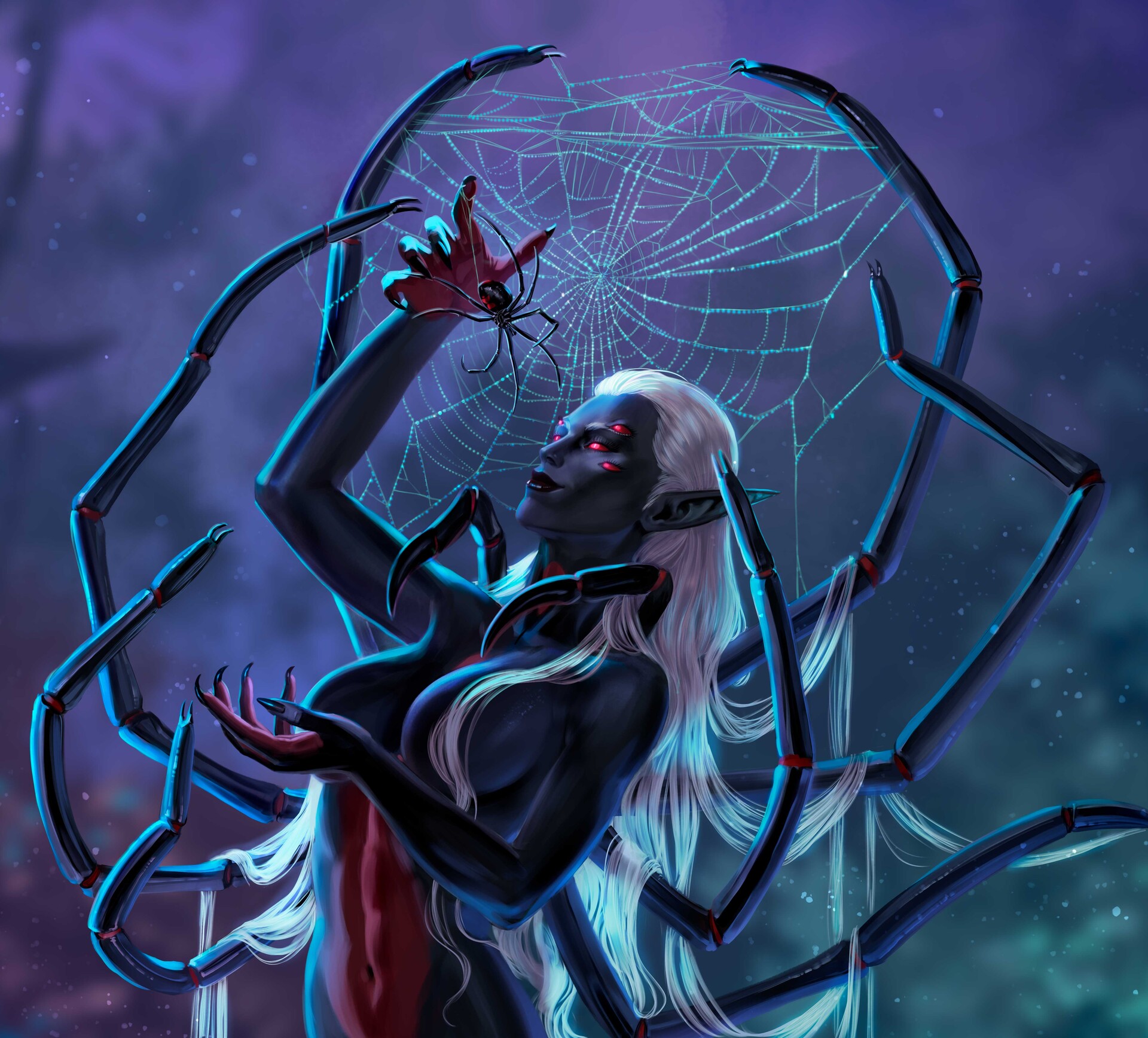 ArtStation - Spider Demon (Mother)