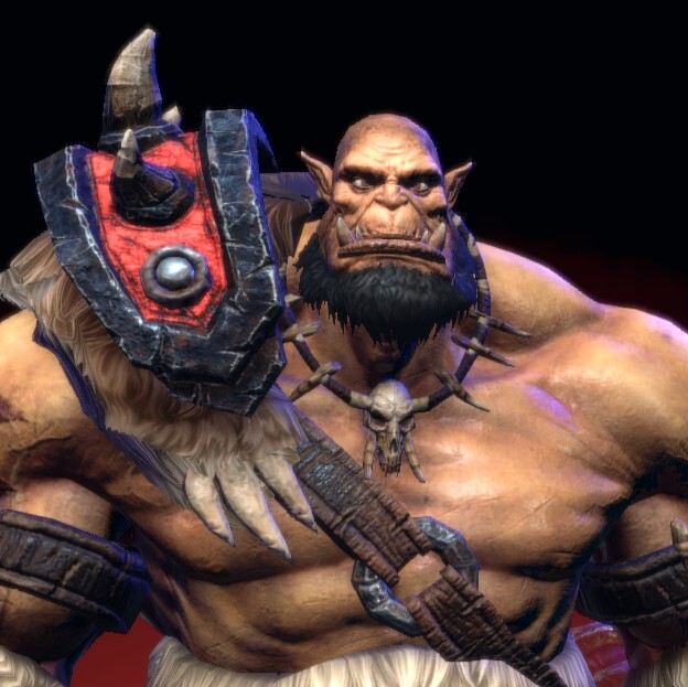 ArtStation - Orgrim Reforged - Warcraft 3 / Custom Model