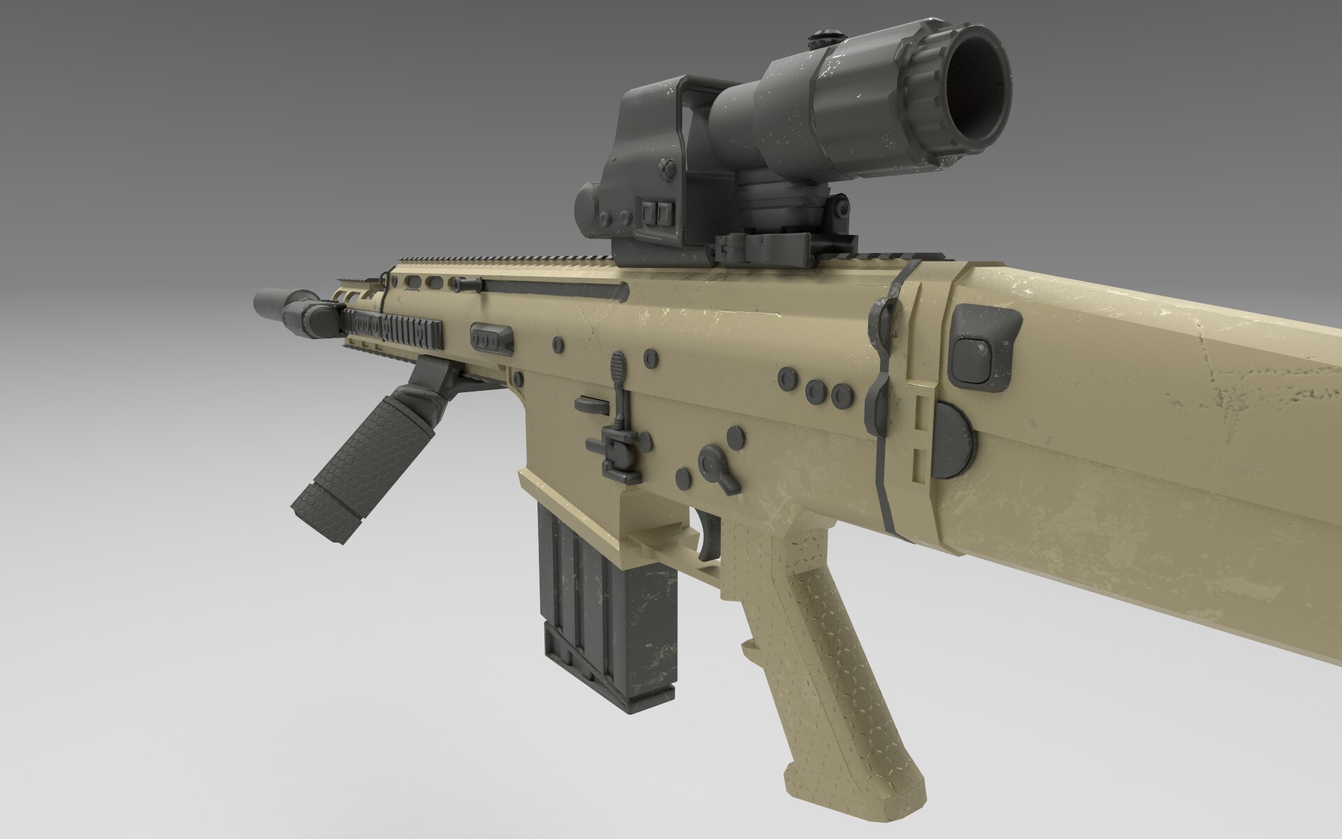 Artstation fn scar h 7 62x51
