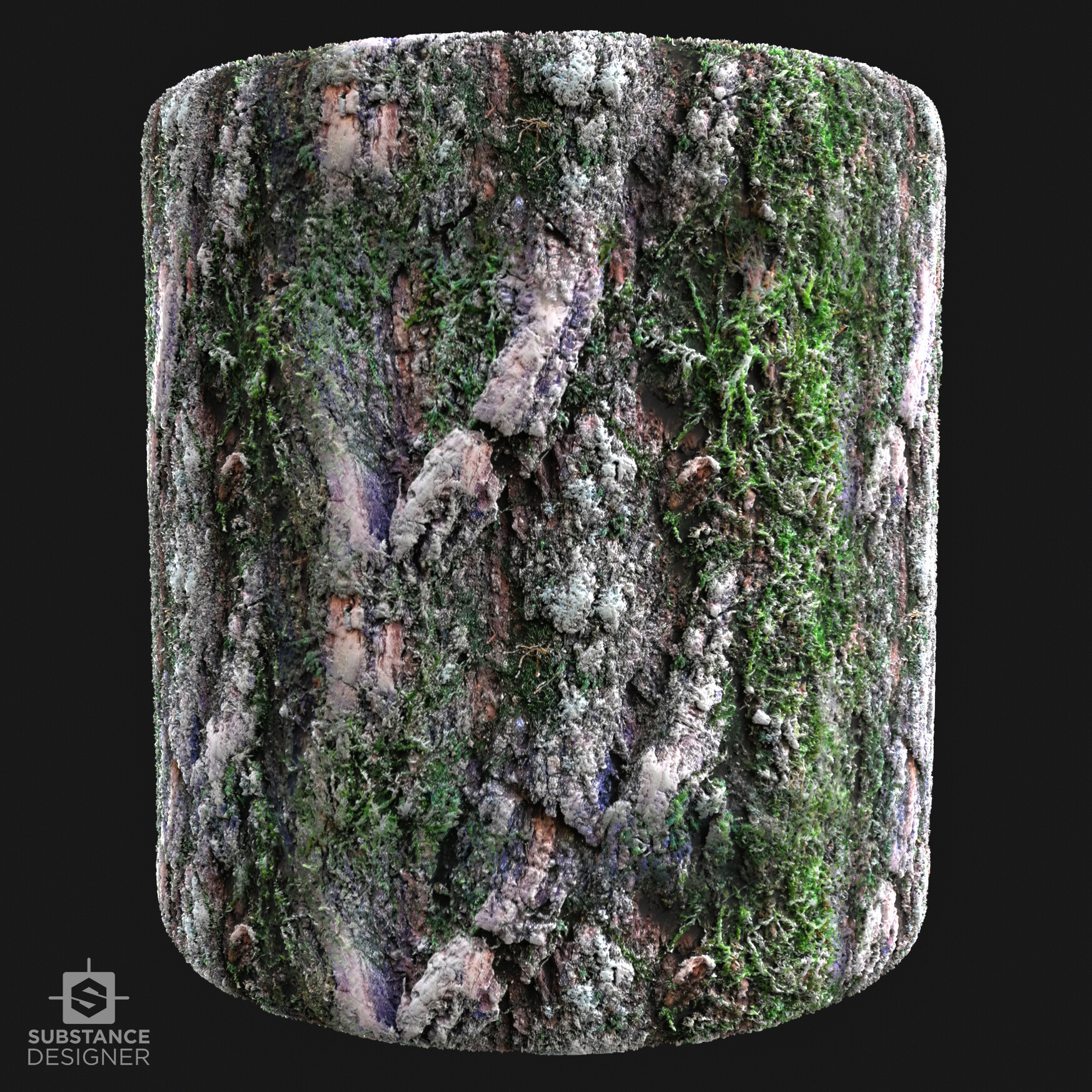 ArtStation - Mossy Tree