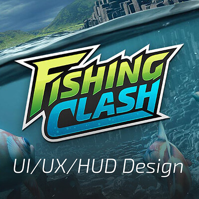 ArtStation - Fishing Clash. UI/UX/HUD Design