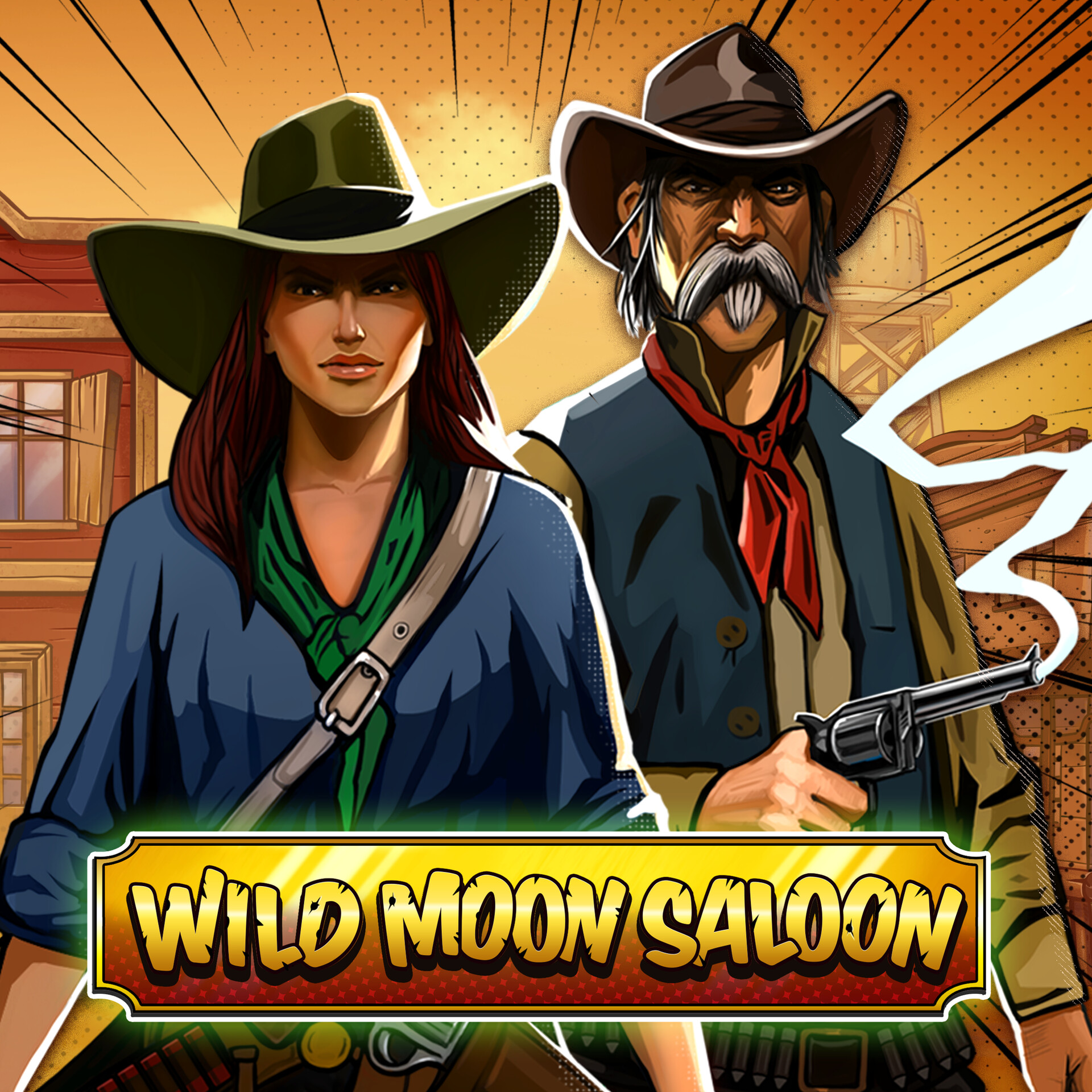 ArtStation - Wild Moon Saloon