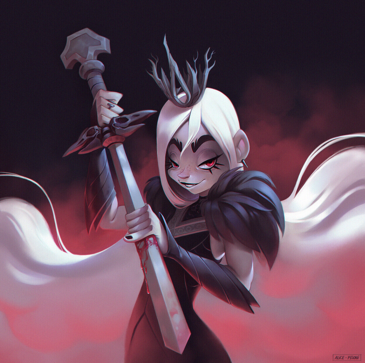 DTIYS - White haired girl