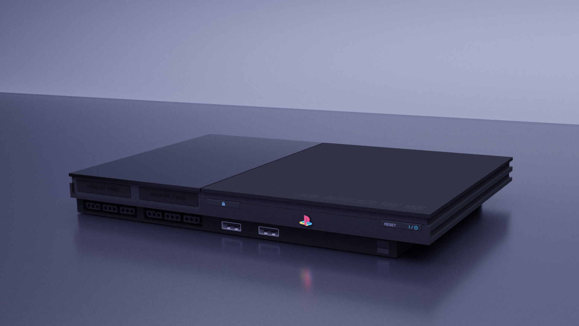 ArtStation - Playstation 2 (Videogame Prop)
