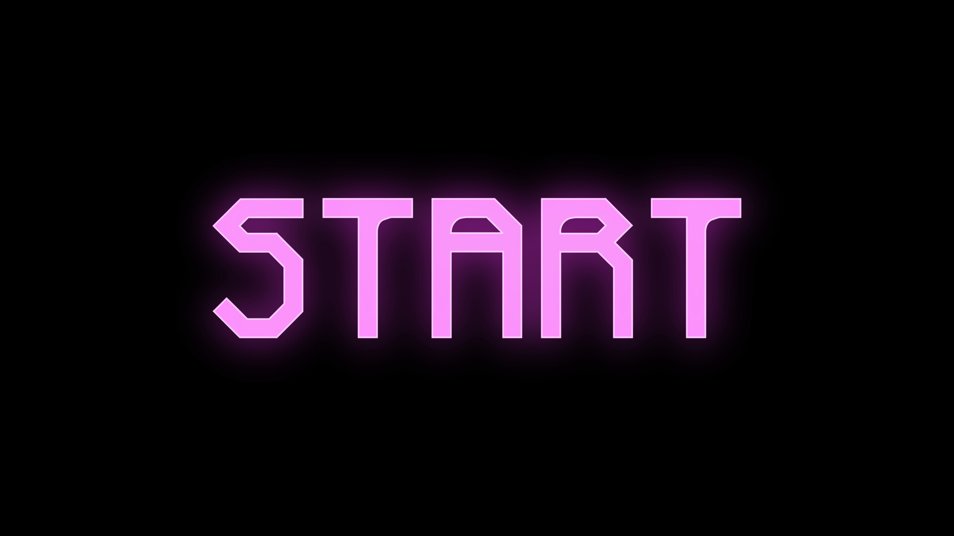 ArtStation - Neon sign style text animation