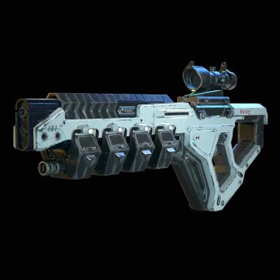 ArtStation - Sci-fi Railgun