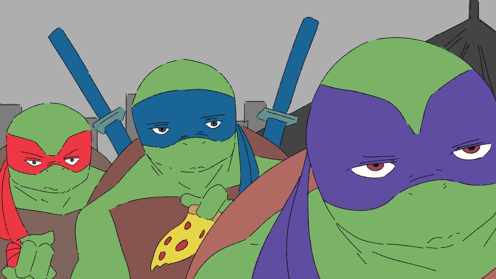 TMNT - You saw batman?!!