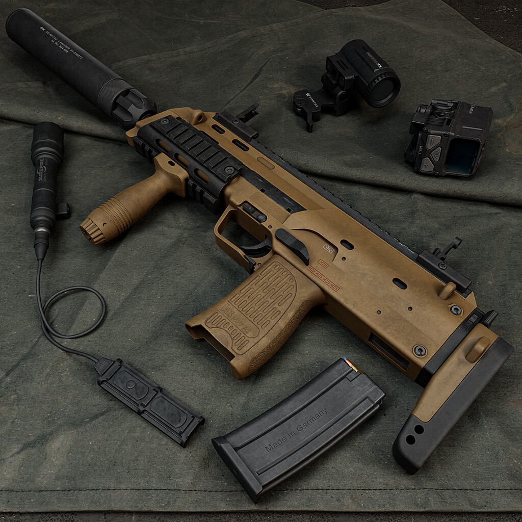 ArtStation - H&K MP7A2