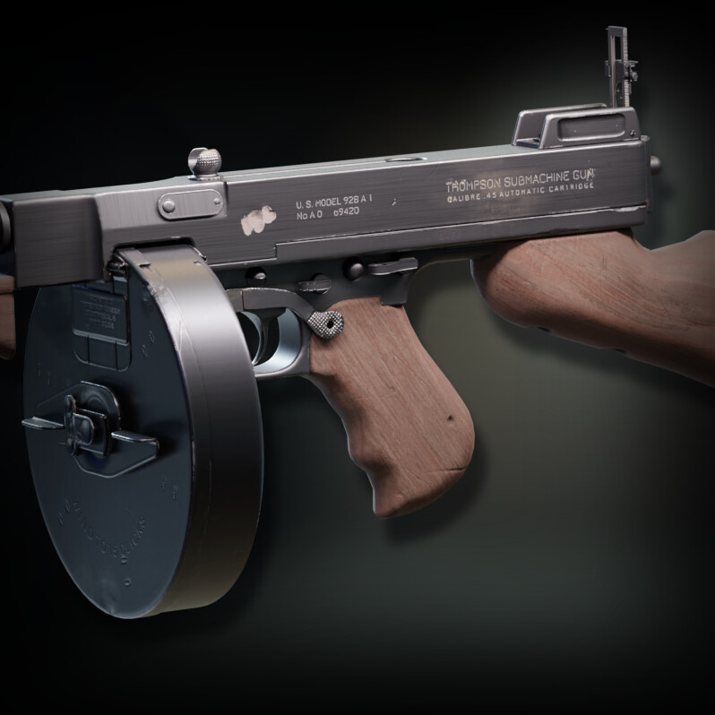 ArtStation - Thompson SMG