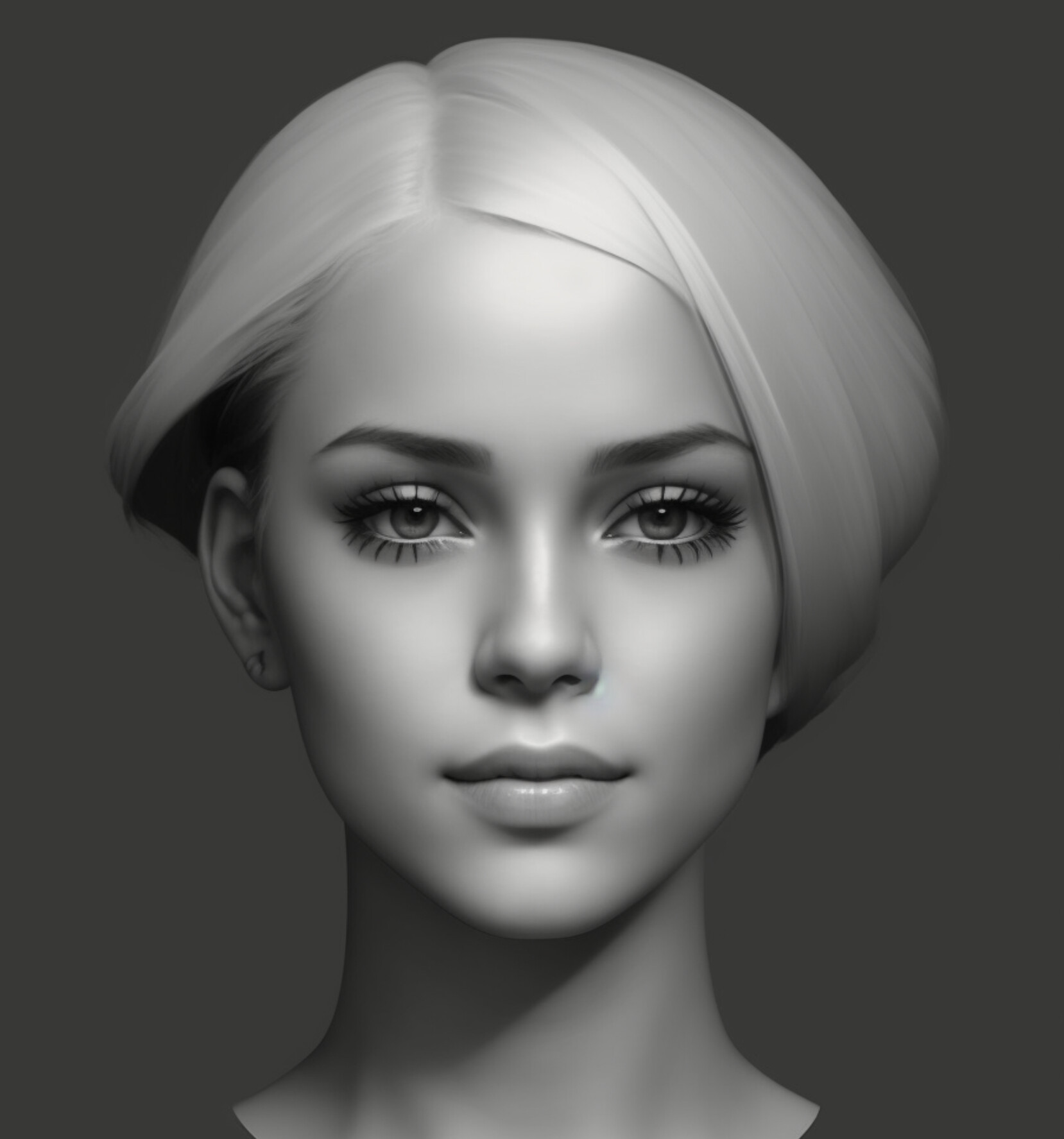 Зд лица. Модель головы для рисования. Реалистичные портреты. Моделирование женского лица. Женское лицо модель.