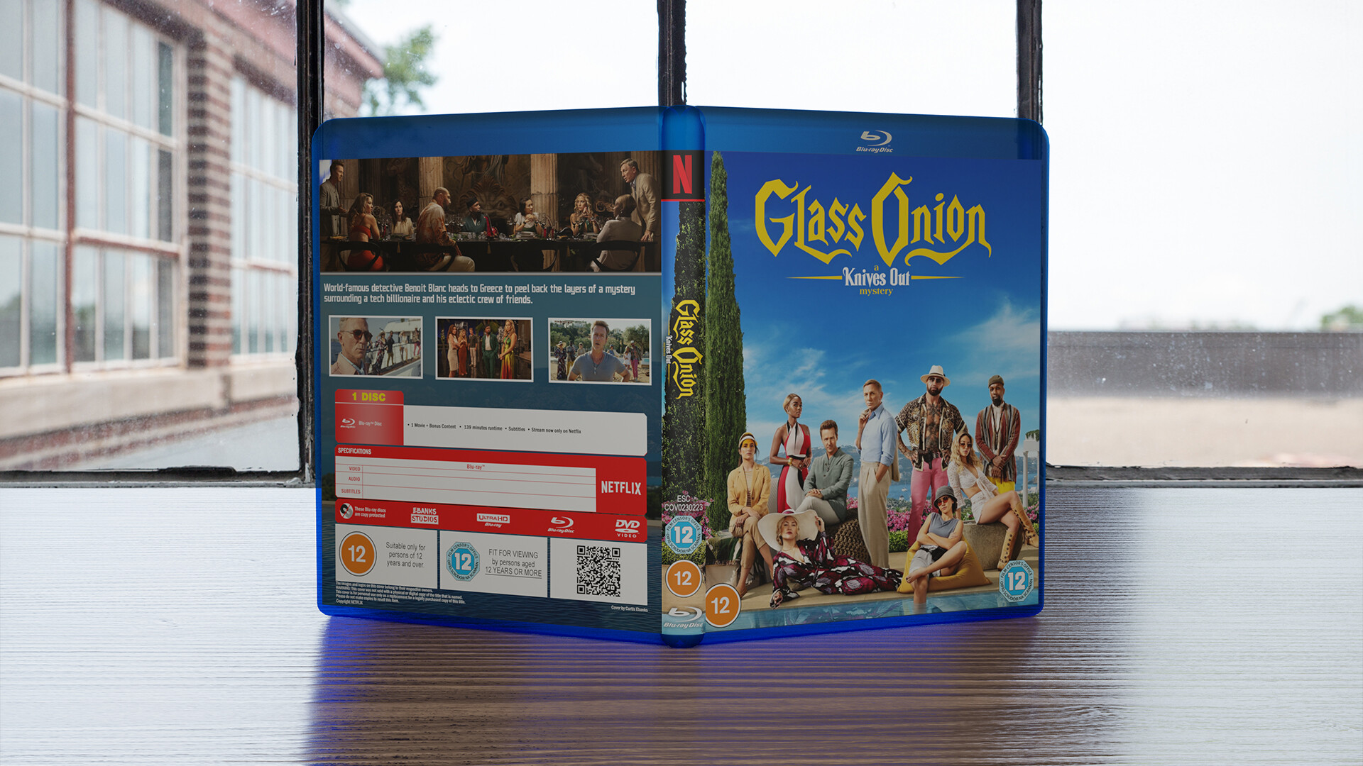 ArtStation Glass Onion (2022) Custom Bluray Cover
