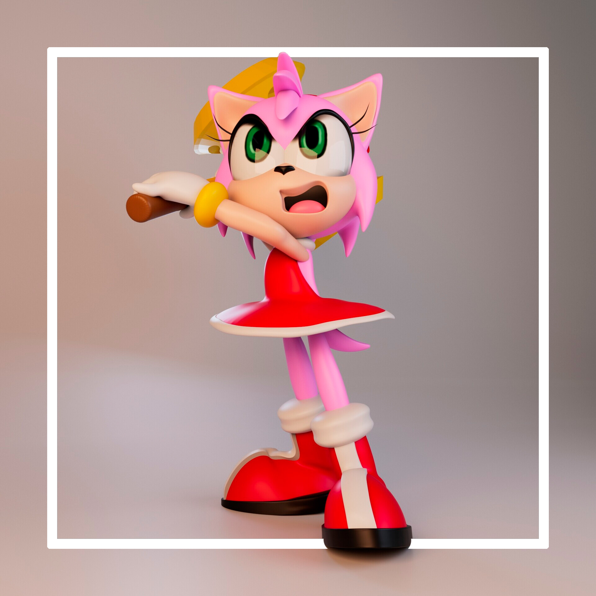 233784 - safe, artist:tiolimond, amy rose (sonic), sonic the