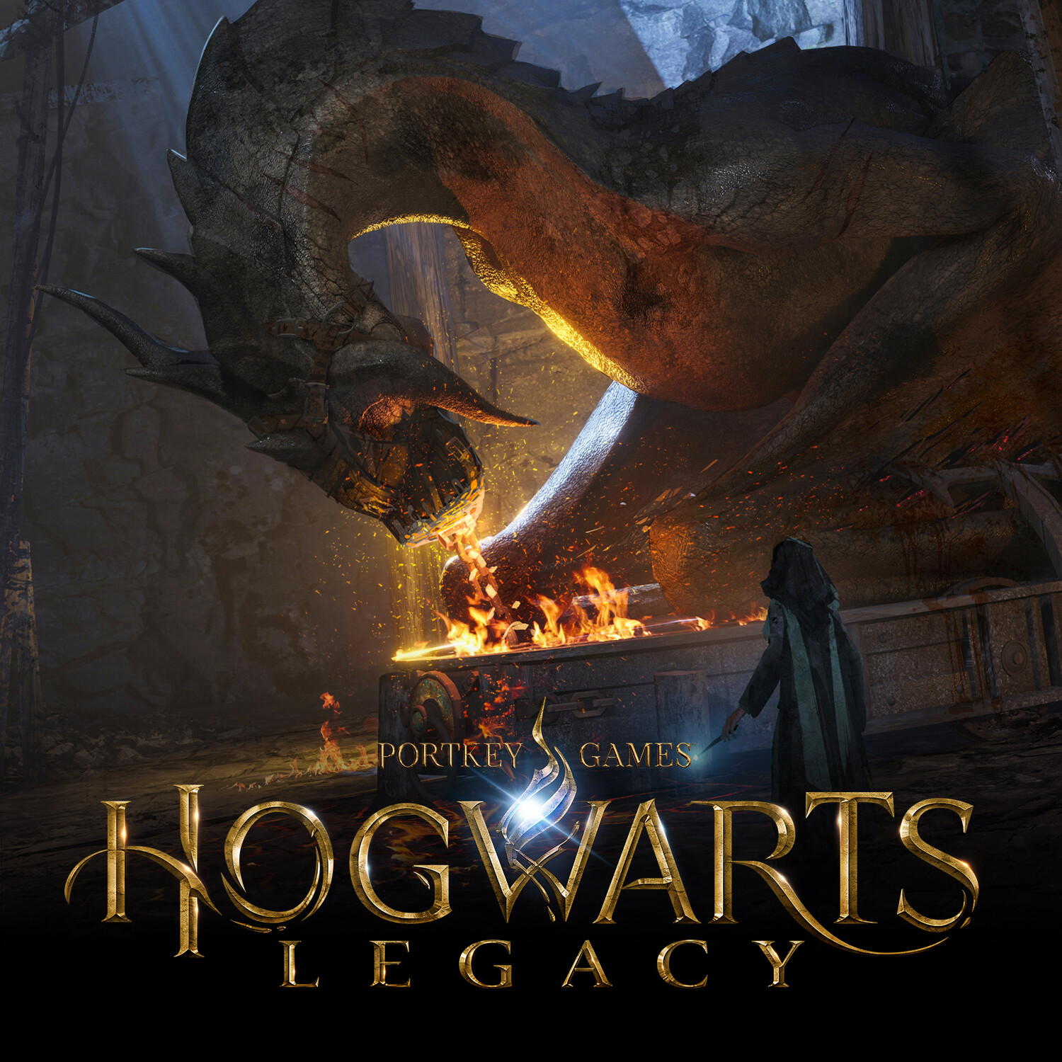 ArtStation Hogwarts Legacy Dragon Prison