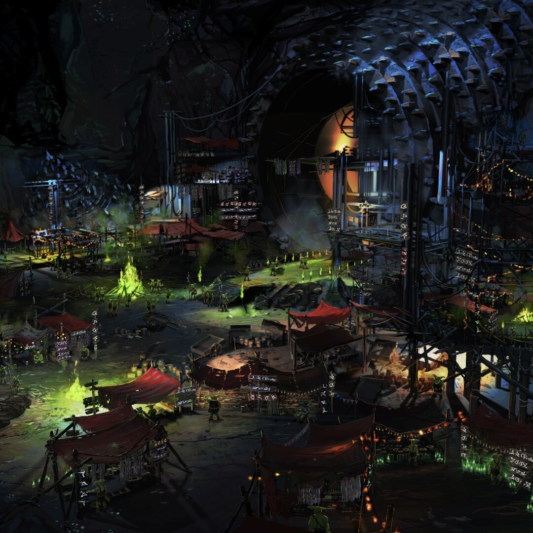 Goblin cave market