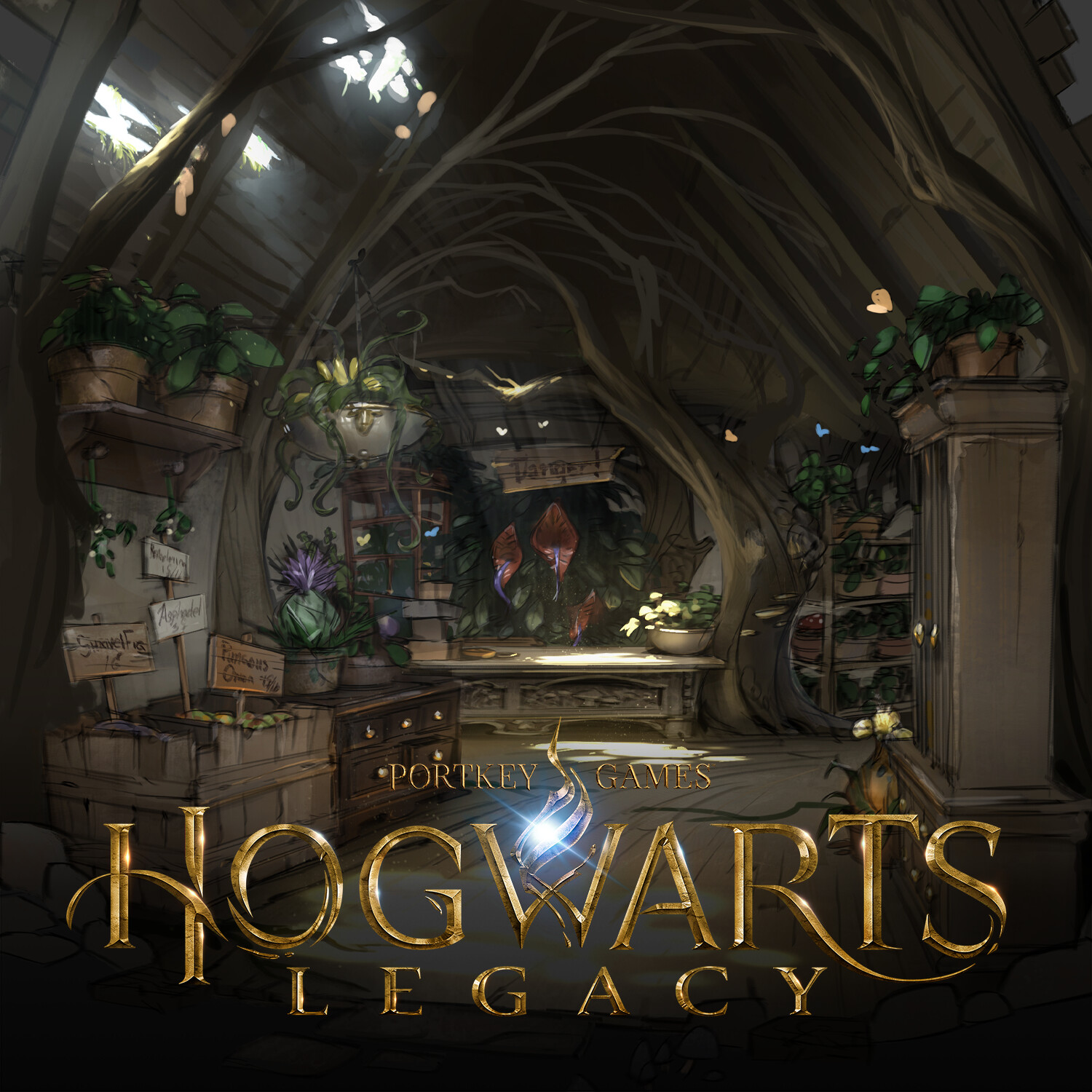 ArtStation Hogwarts Legacy Dogweed Deathcap   Danny Russon Danny Russon Thumbnails 0016 17 