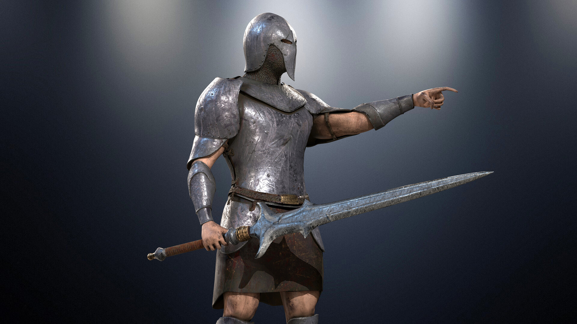 ArtStation - Рыцарь 3D Model