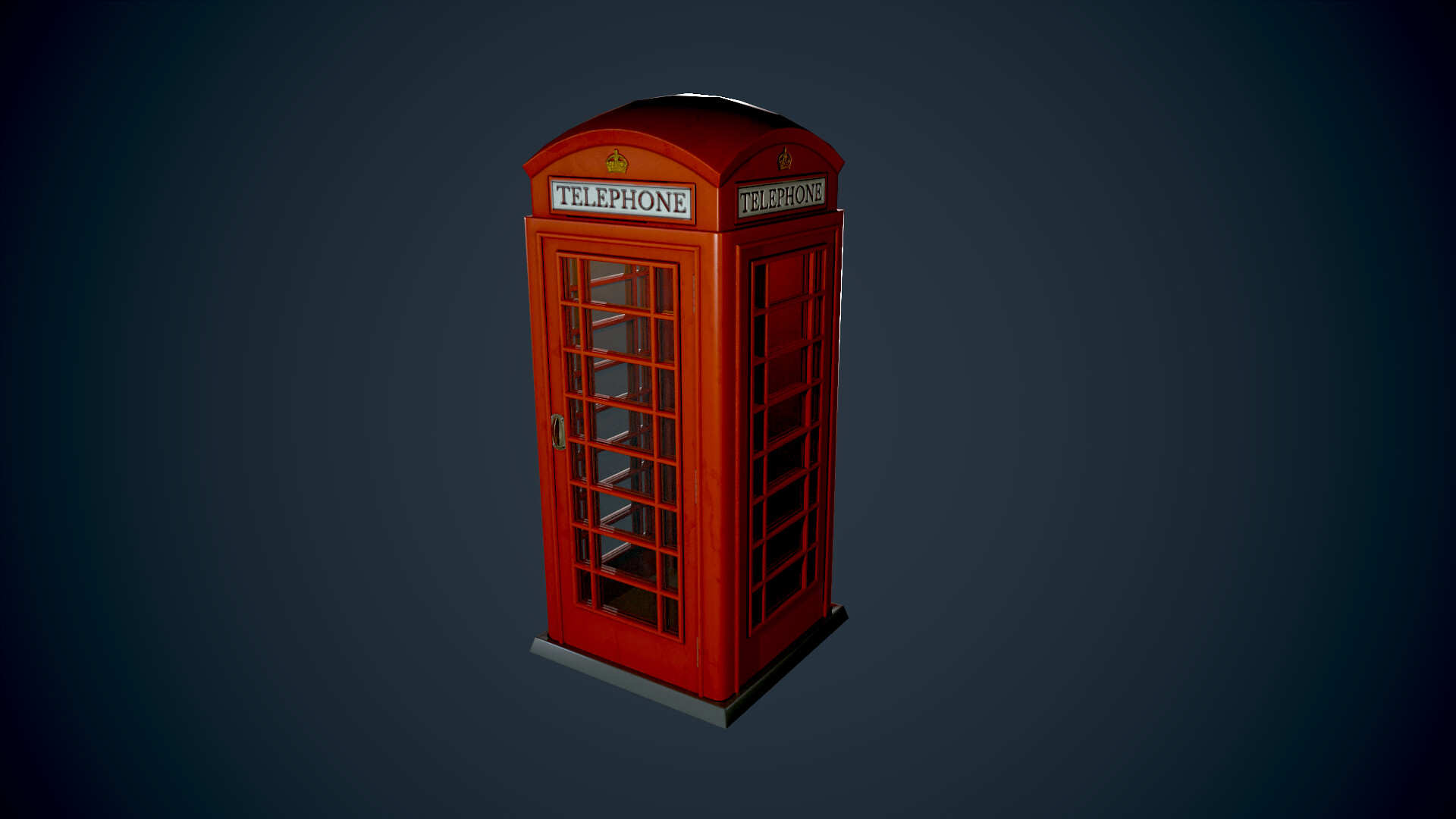 Artstation Telephone Booth Prop