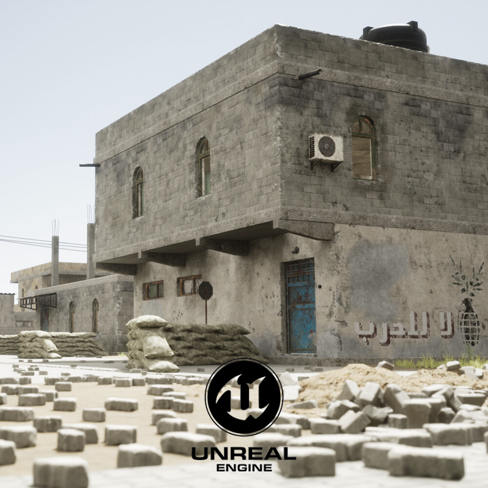 ArtStation - Middle Eastern Town - Unreal Engine 5