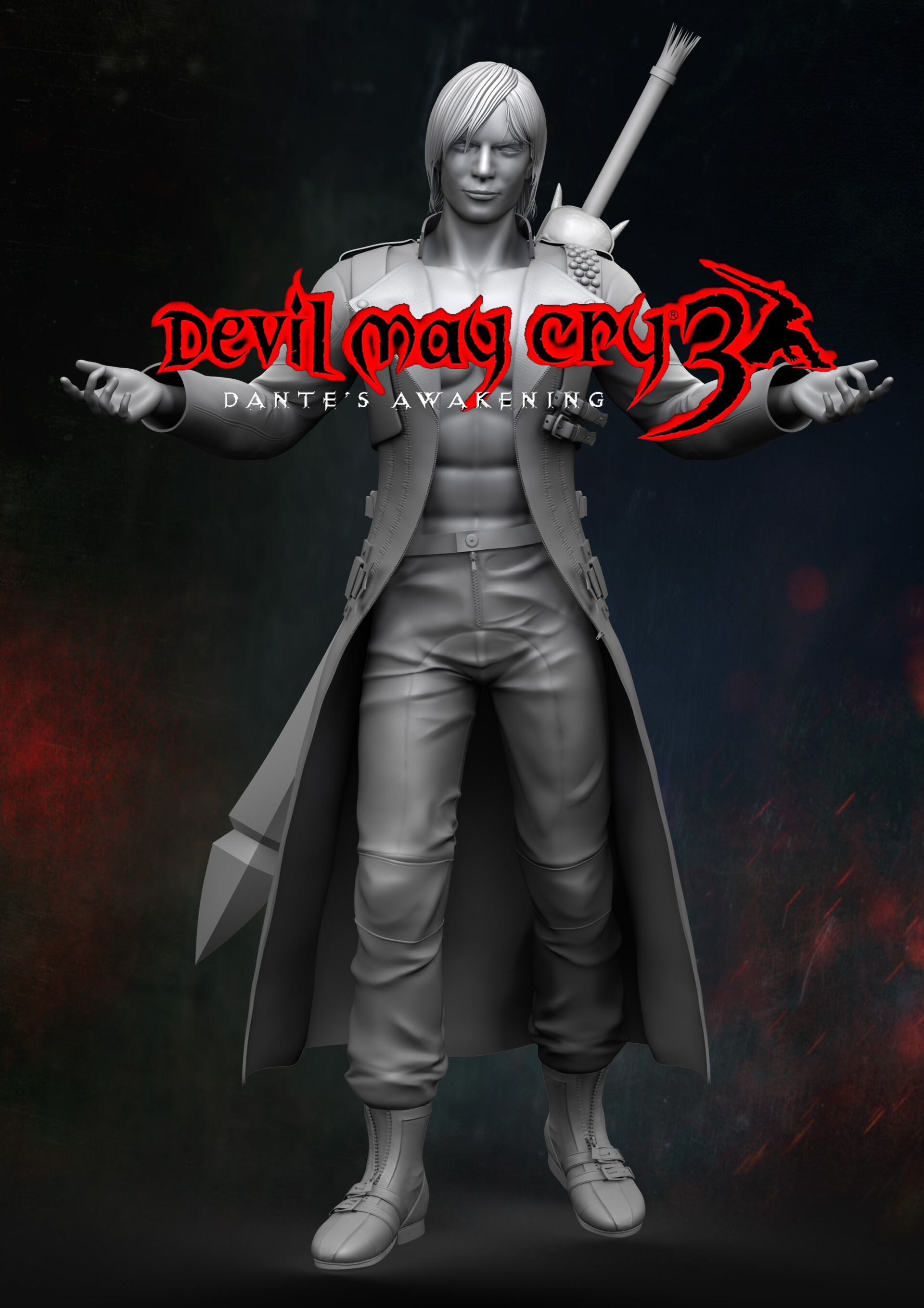 ArtStation - Dante - Devil May Cry 3