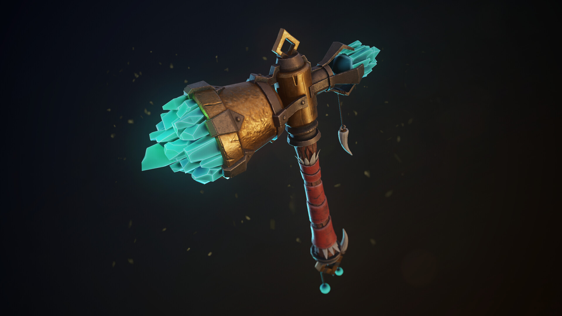 ArtStation - Stylize Crystal Hammer