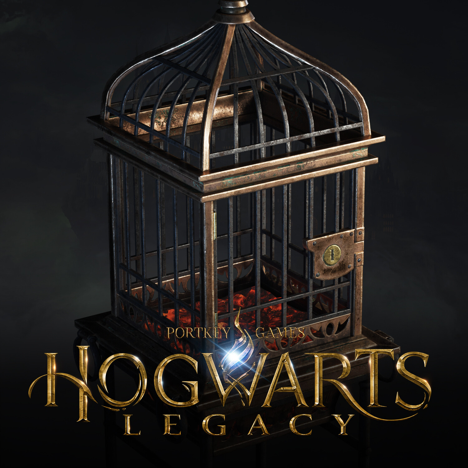 ArtStation Hogwarts Legacy / Dragon Egg Cage