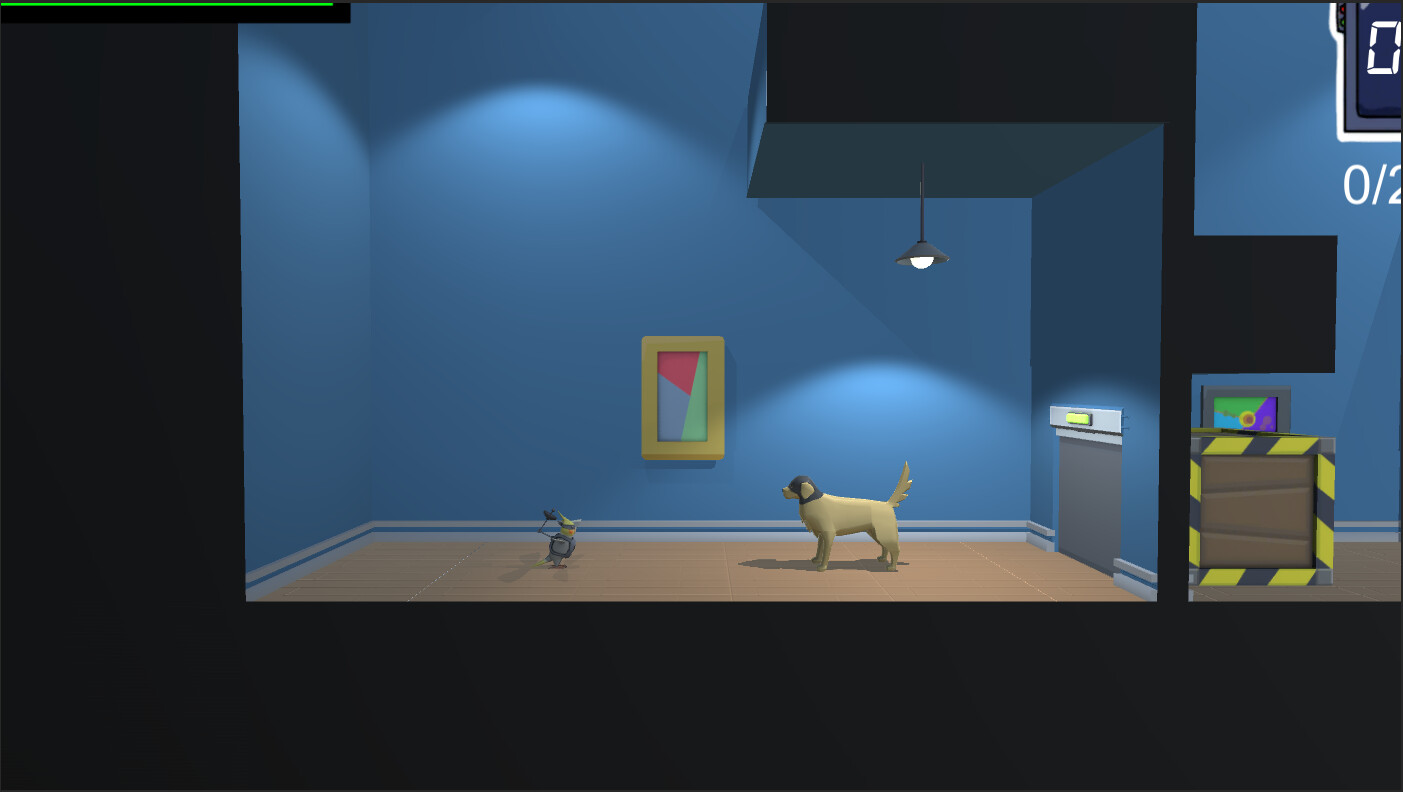 ArtStation "Animal Heist" Game Artwork