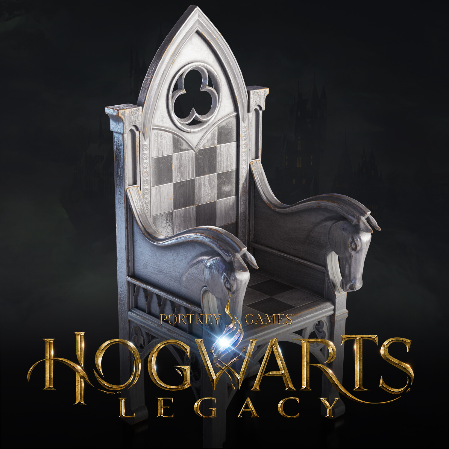 ArtStation Hogwarts Legacy / Chess Knight Chairs