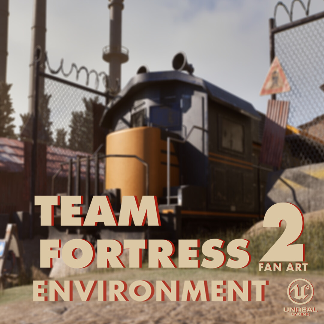 ArtStation - Team Fortress Fan Art Foundry