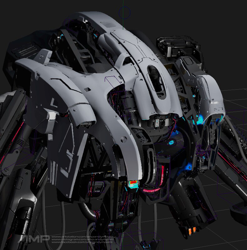 ArtStation - MD78 Model preview