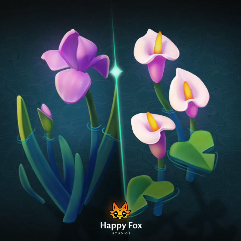 ArtStation Flower game assets