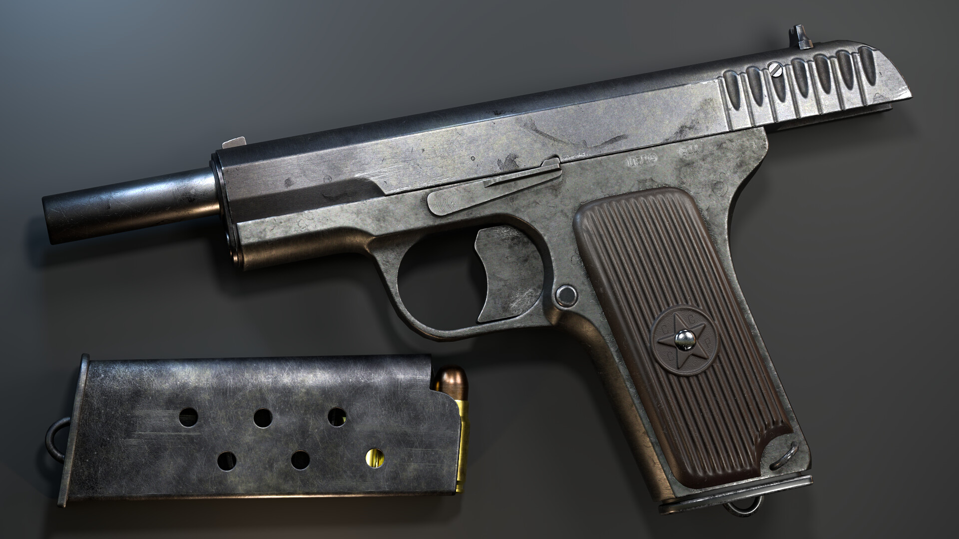 ArtStation - TT-33 Pistol