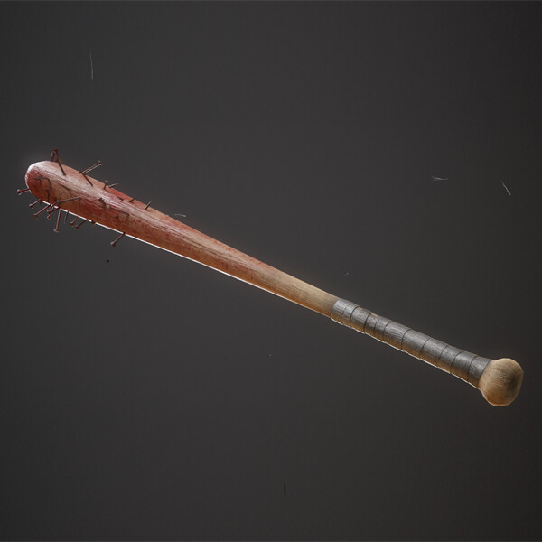 ArtStation - Post Apocalyptic BaseBall Bat