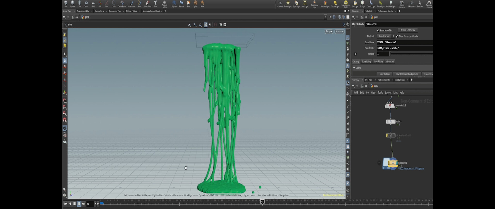 ArtStation Vellum test __ viscosity