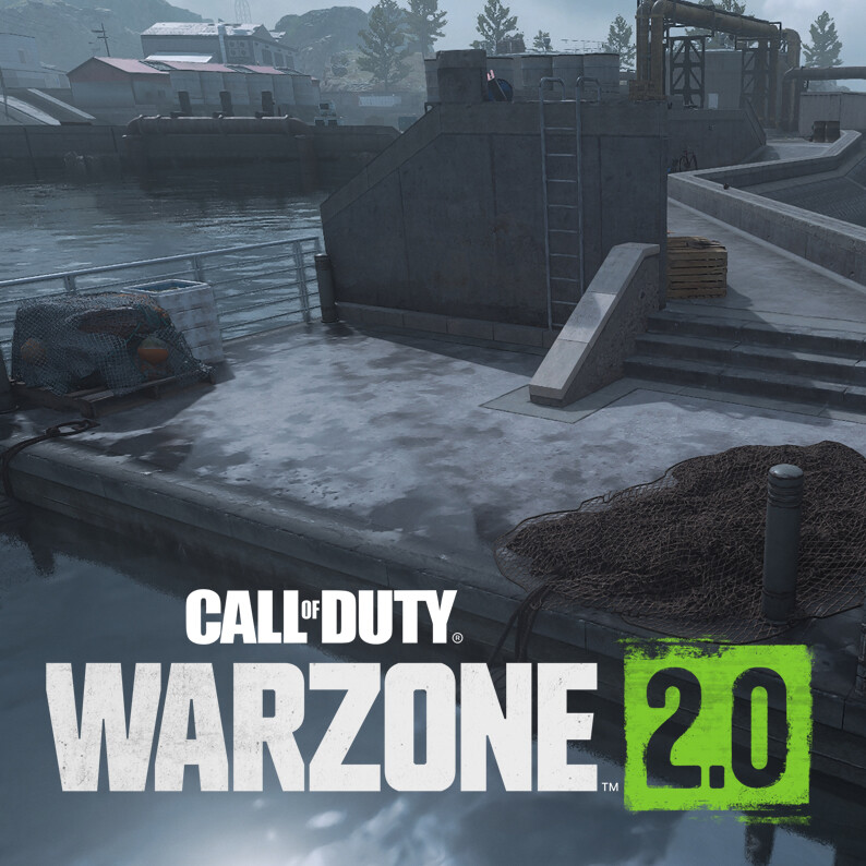 Call of Duty: Warzone 2.0 - Ashika Island - Port Ashika Yard and Sea Wall