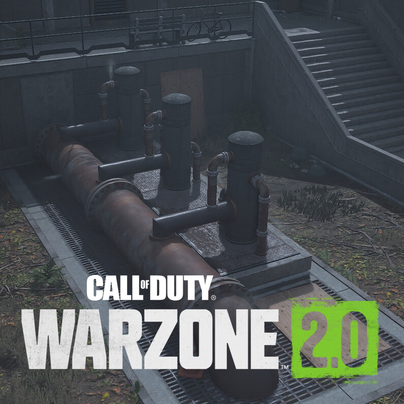 Call of Duty: Warzone 2.0 - Ashika Island - Port Ashika Canal Wall