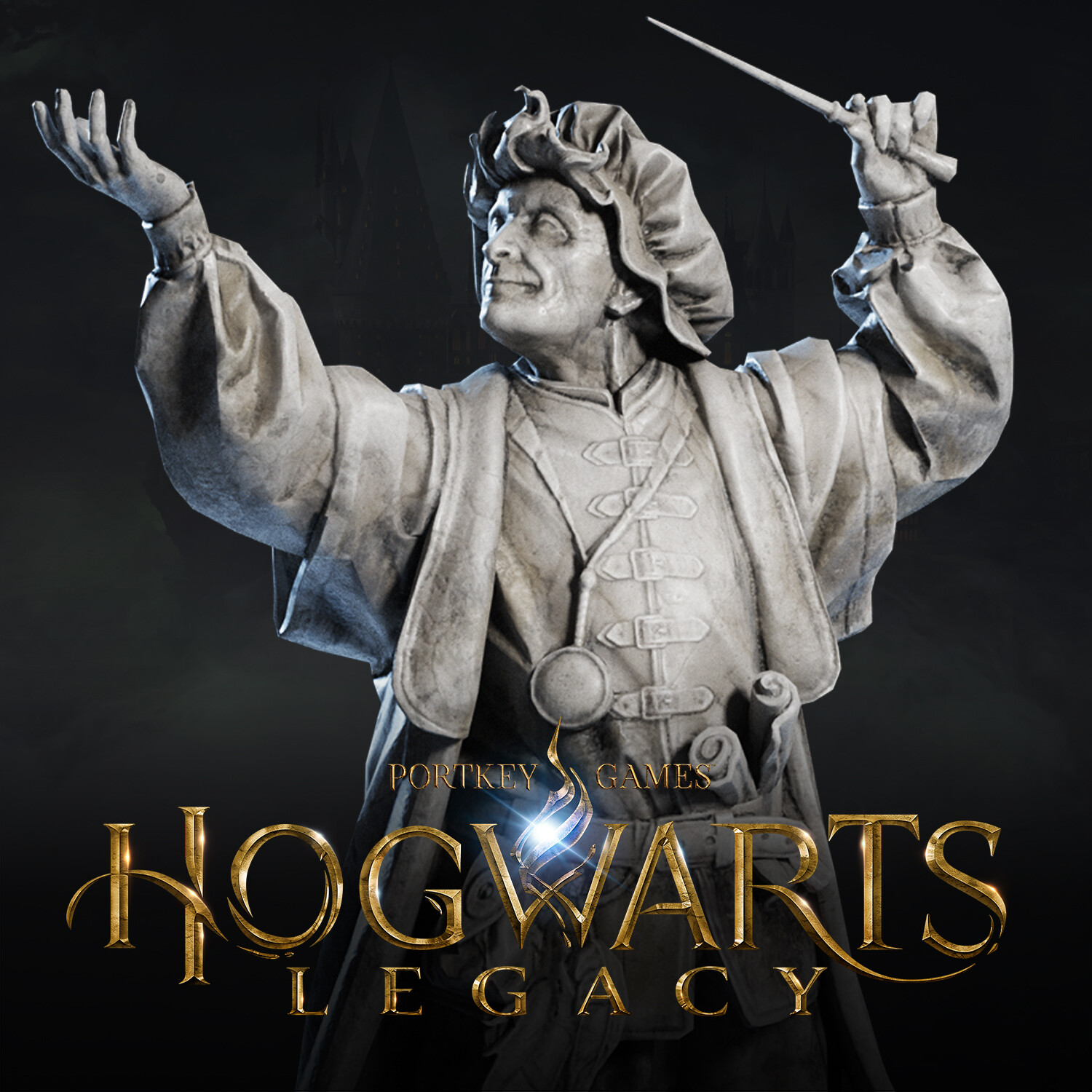 ArtStation Hogwarts Legacy Leviosa Statue