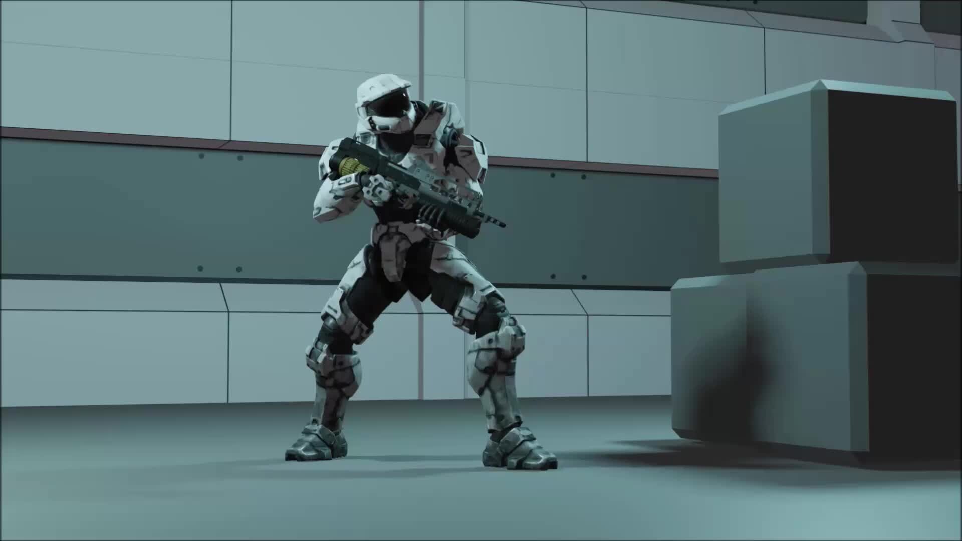 ArtStation - Master chief animations