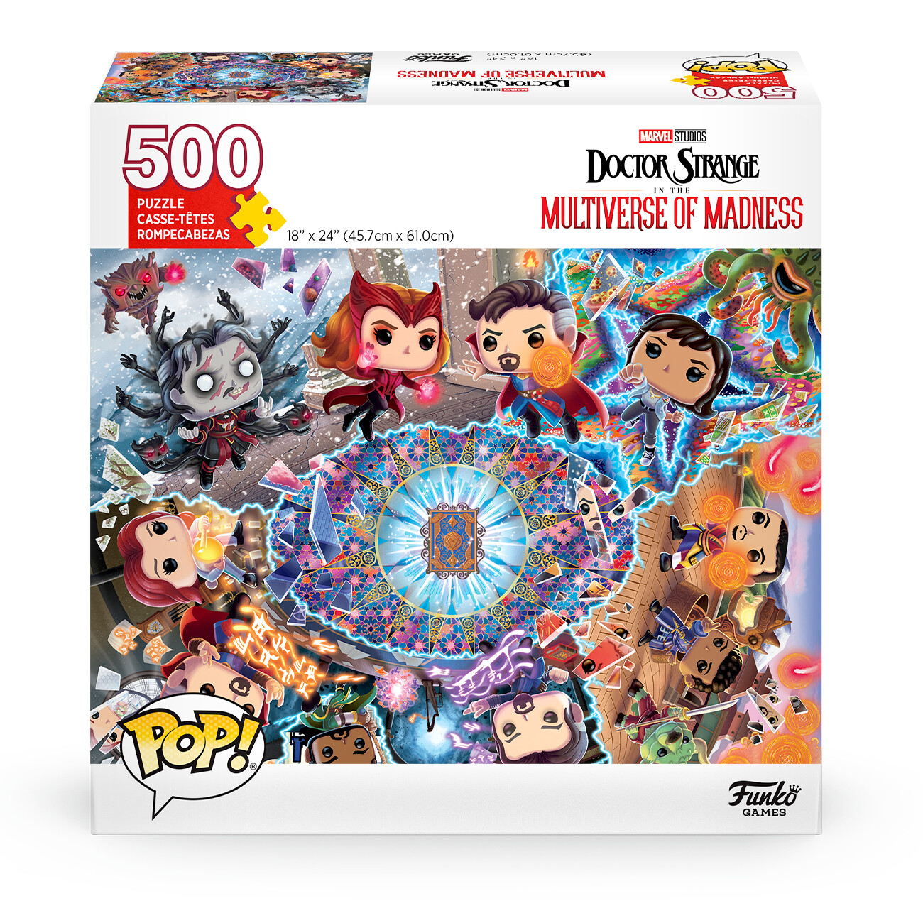 Marvel's Doctor Strange and the Multiverse of Madness Puzzle - Funko Pop Games