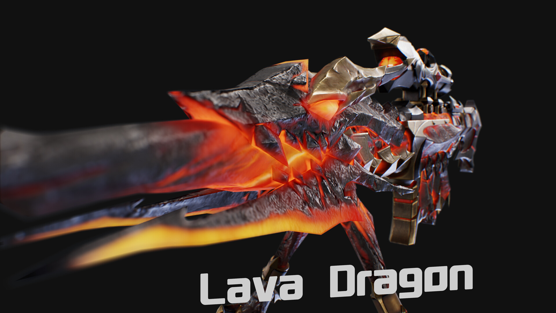 ArtStation - Lava Dragon