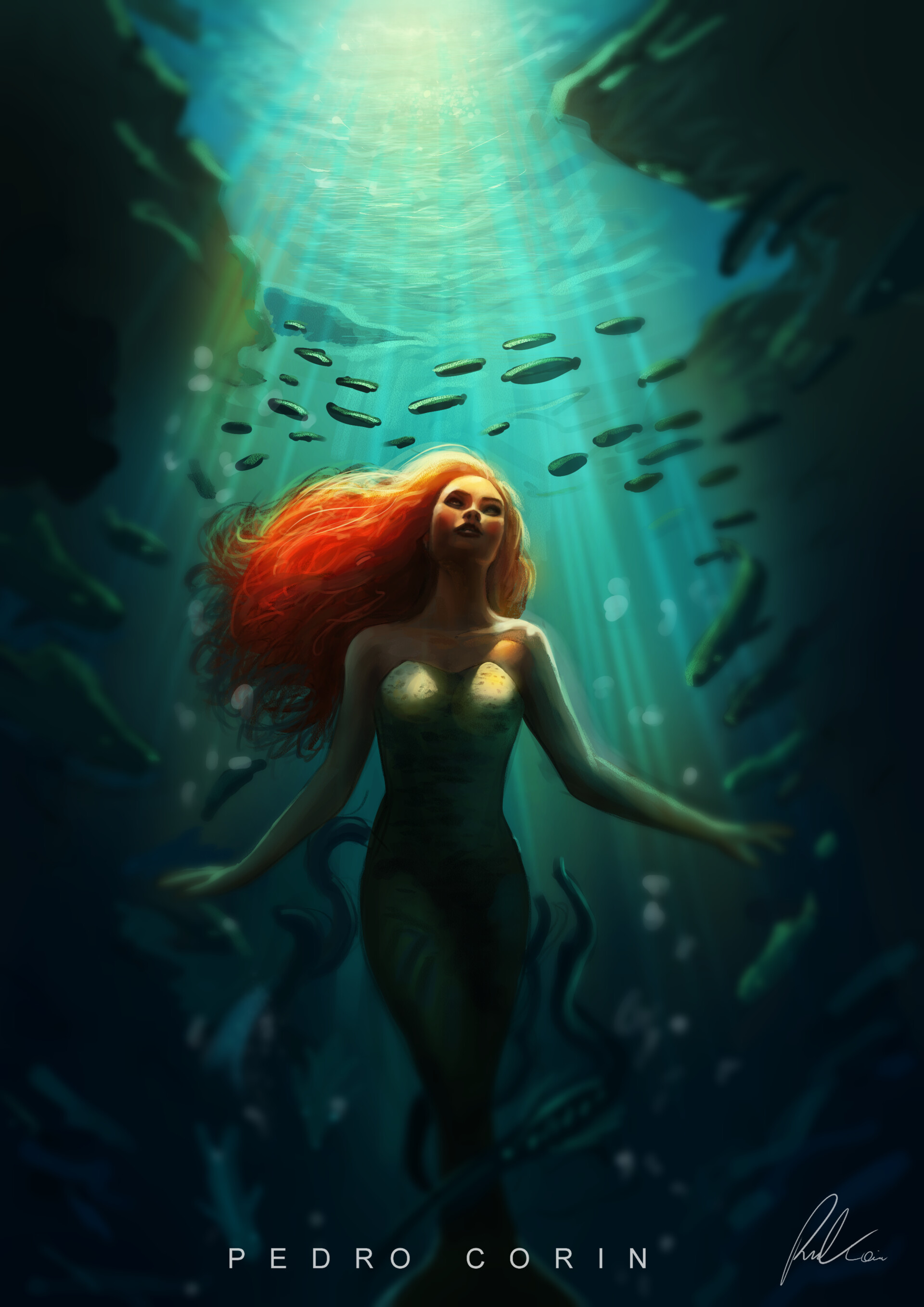 ArtStation - A Mermaid for Marmay 2023