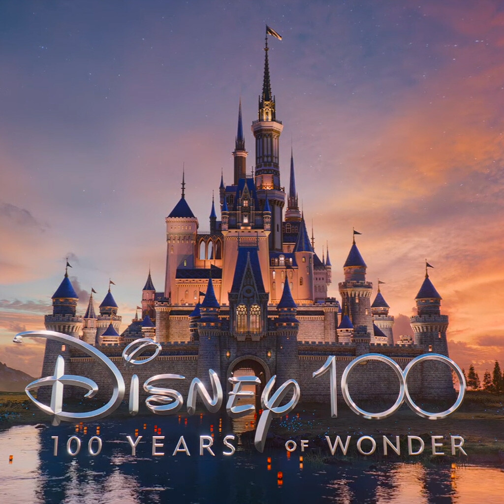 ArtStation - Disney 100th Anniversary Logo - FX