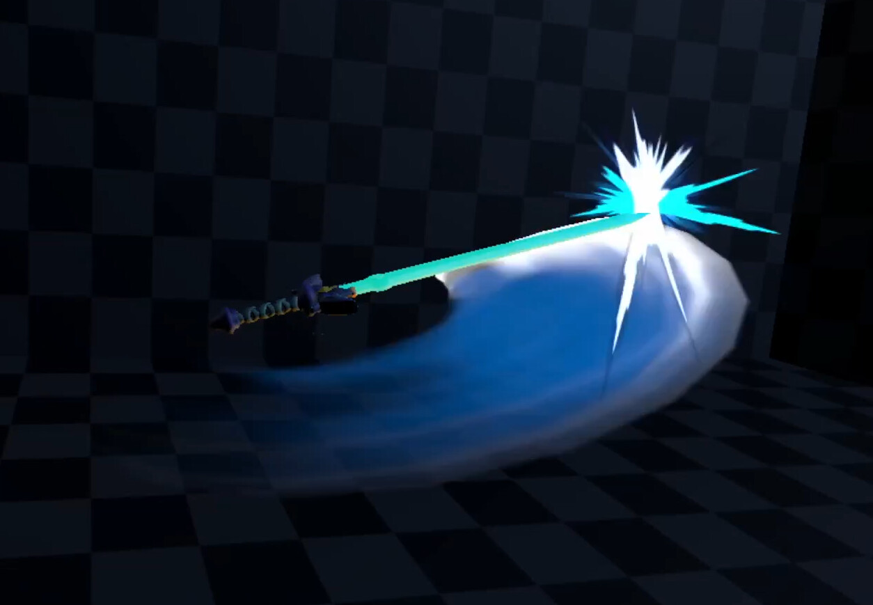 ArtStation - Sword Swipe VFX