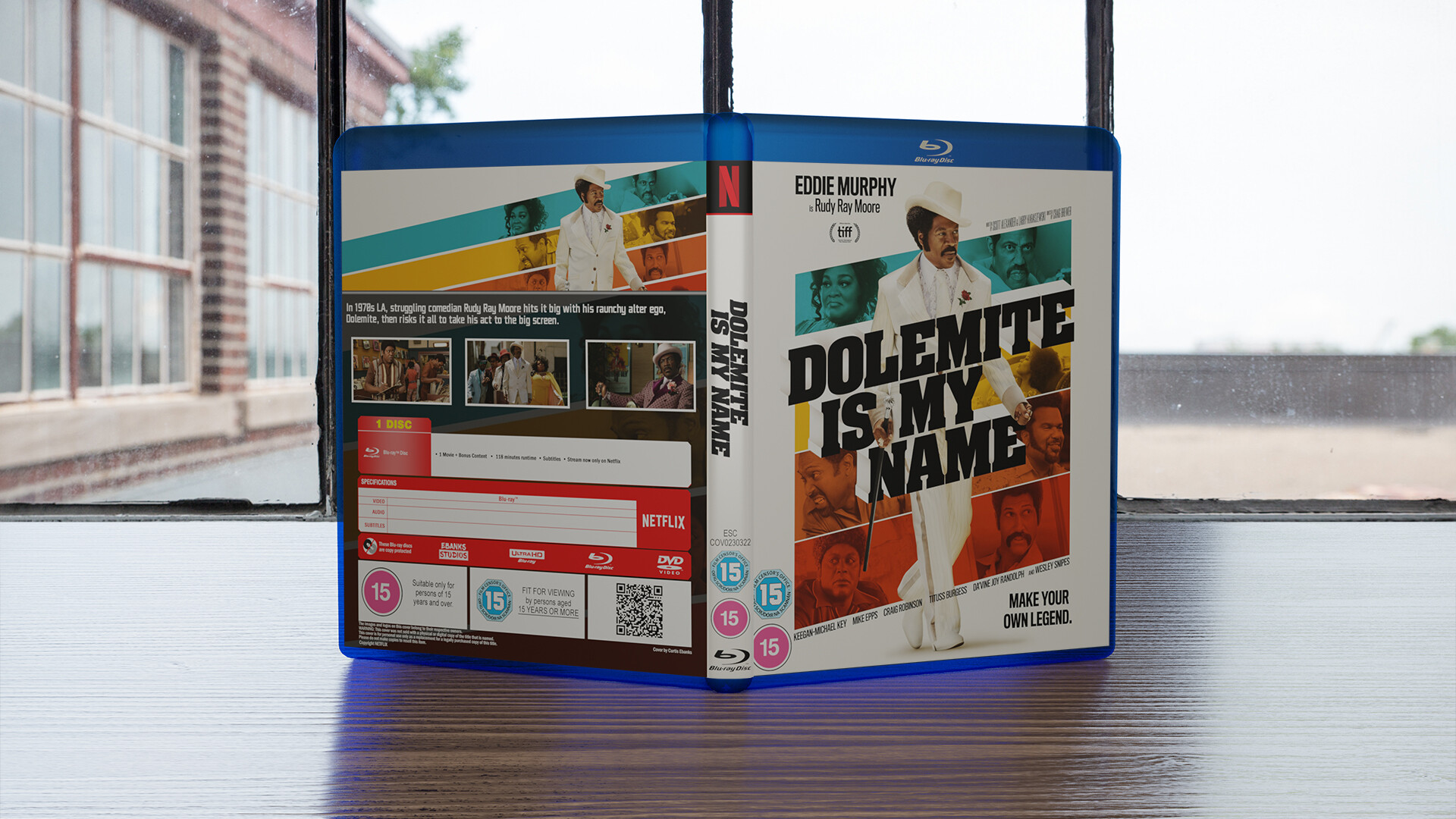 ArtStation Dolemite Is My Name (2019) Custom Bluray Cover