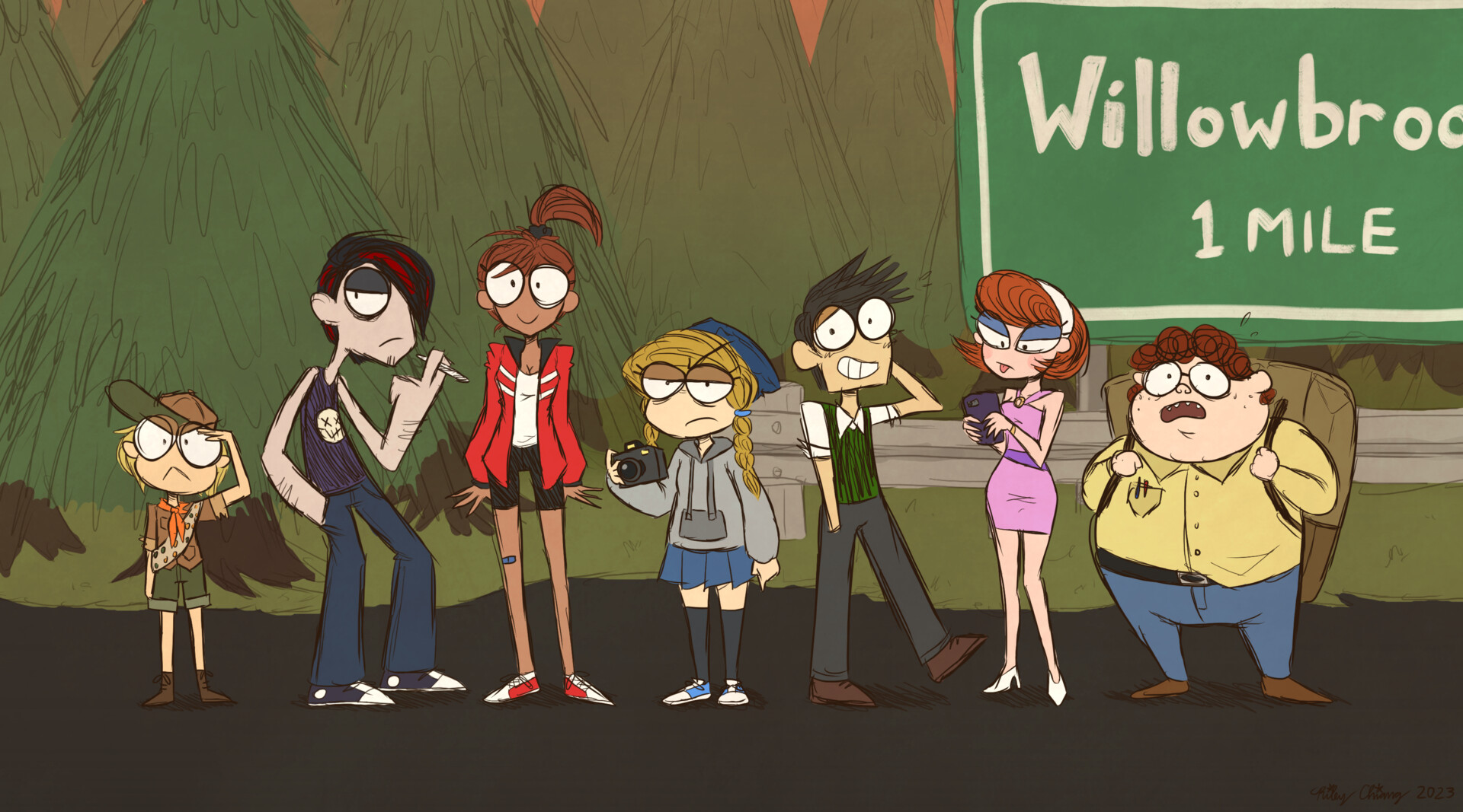 ArtStation - Willowbrook Character Designs