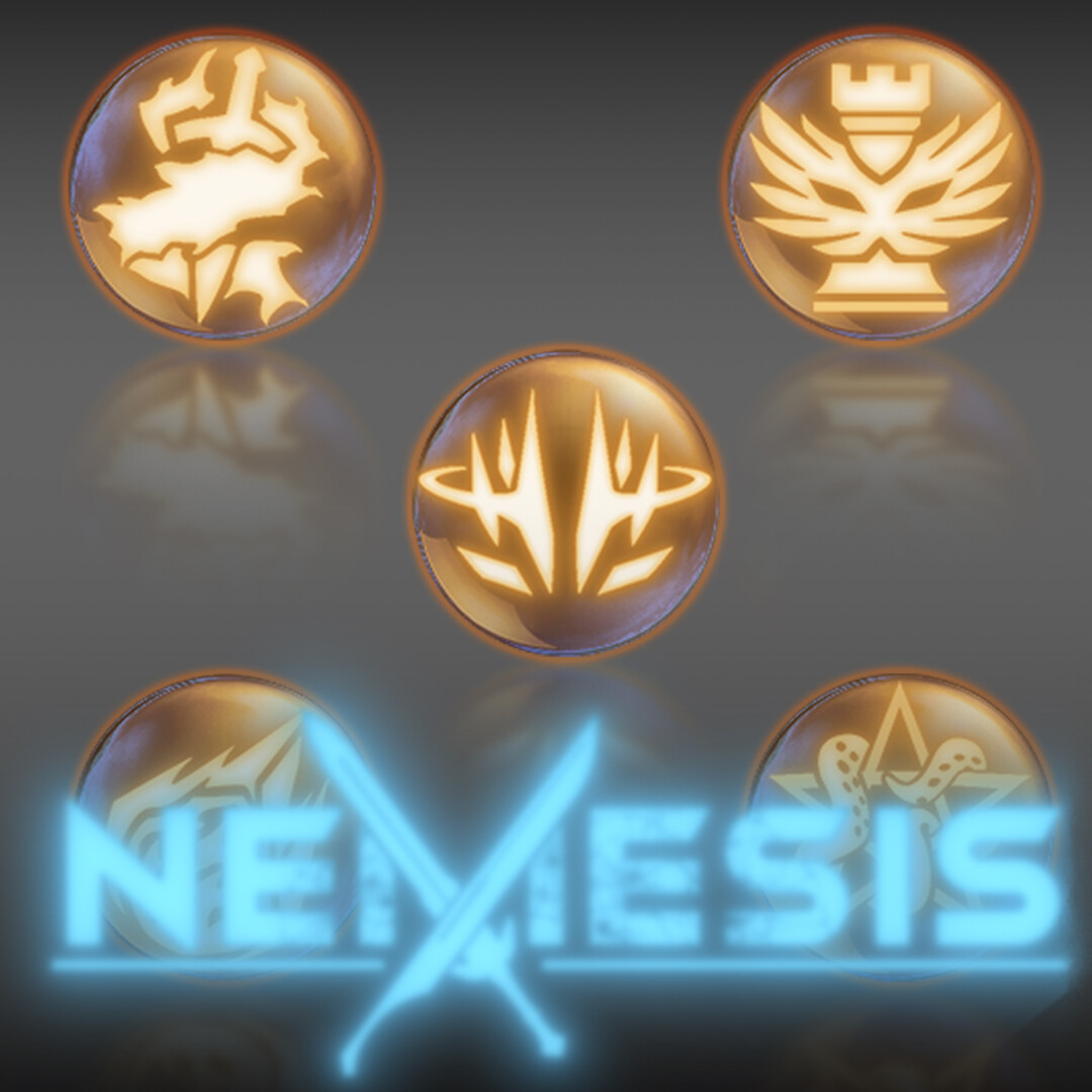 Nemesis LCG - Card Frames &amp; Ui Design