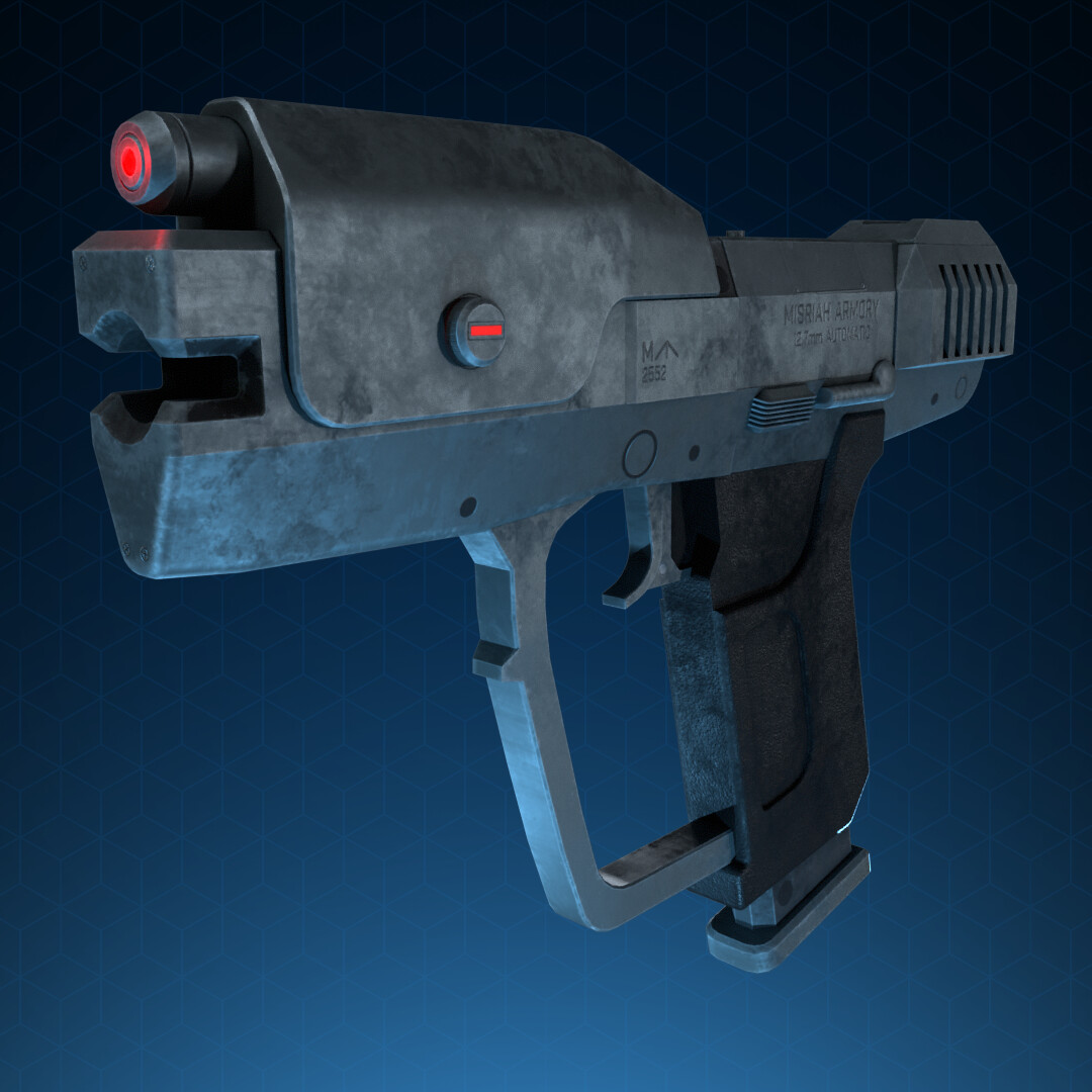 ArtStation - M6G2 Magnum - Halo 3 (Fan-made)