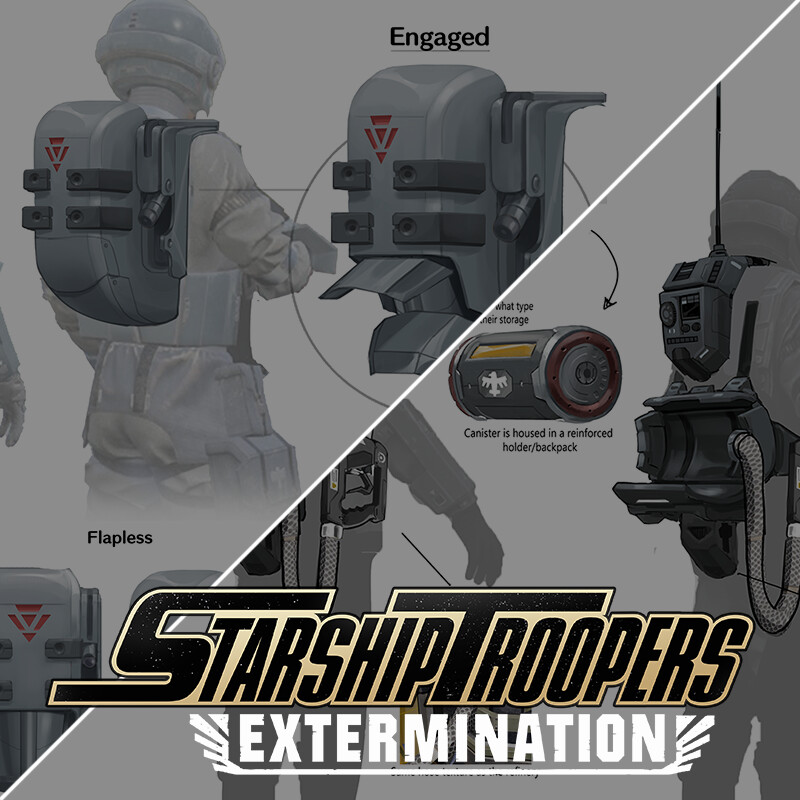 ArtStation Starship Troopers Extermination Character Classes