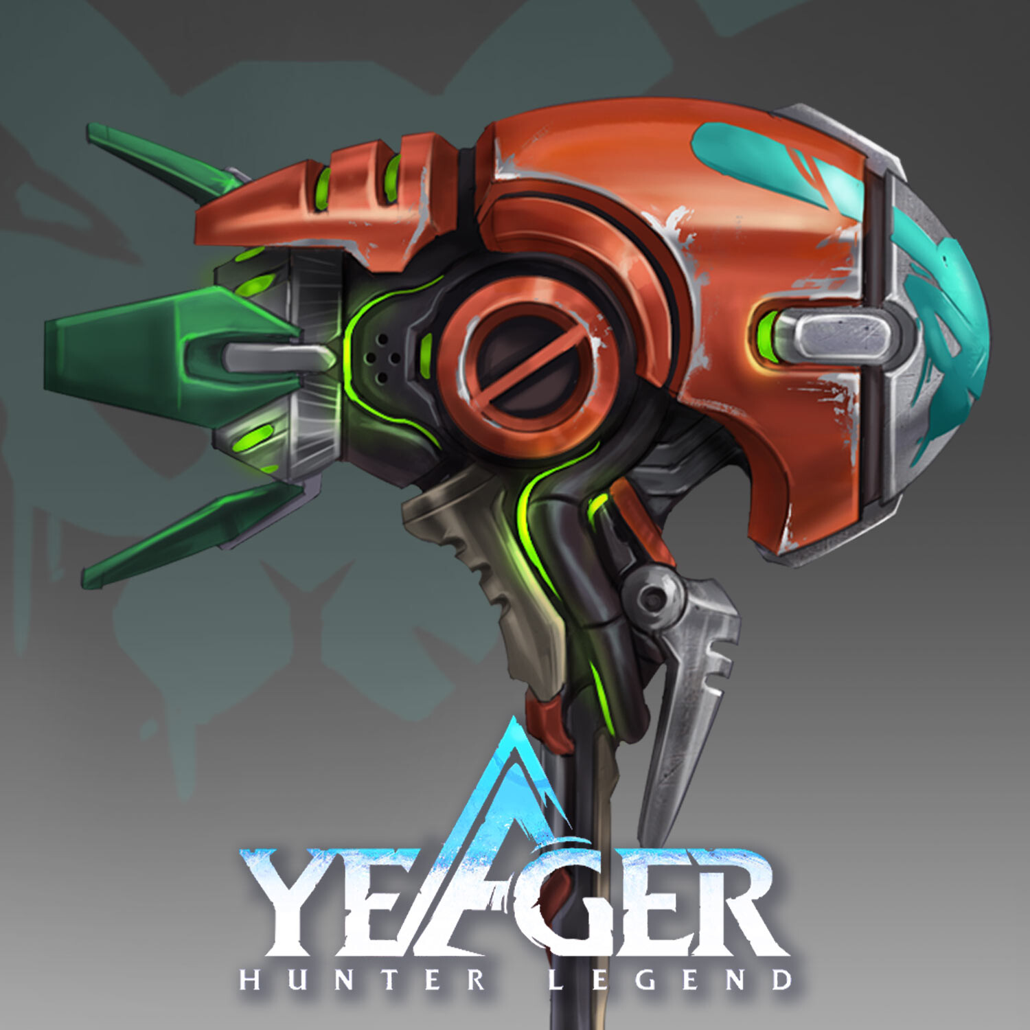 Weapon design - Easter edition YEAGER HUNTER LEGEND