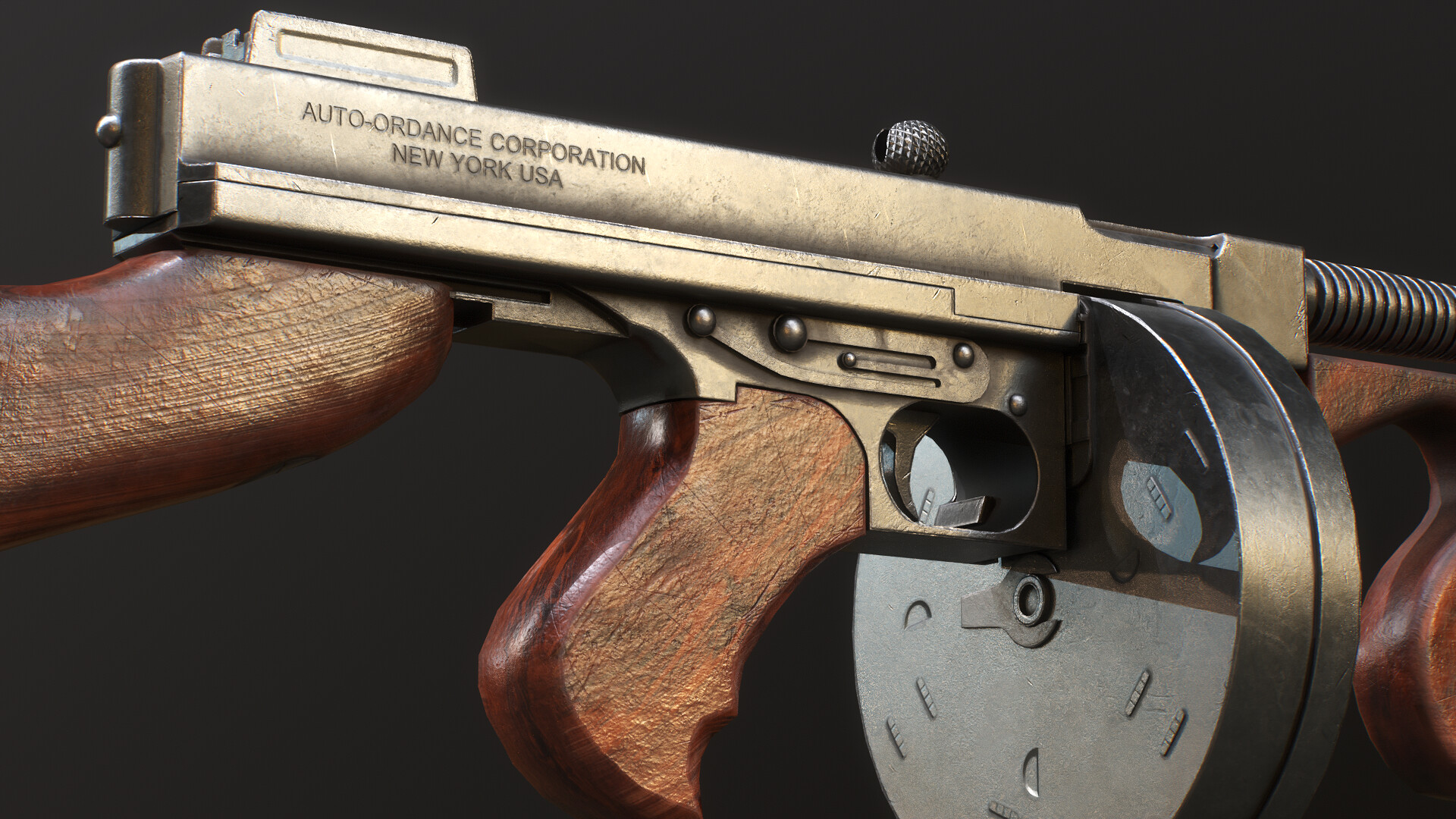 ArtStation Chicago Typewriter (Thompson SMG)