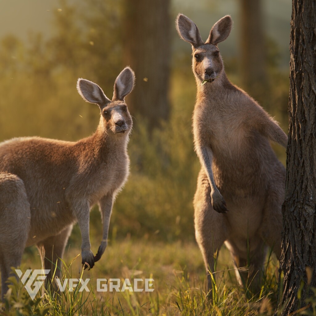 ArtStation - Female Kangaroo Animation